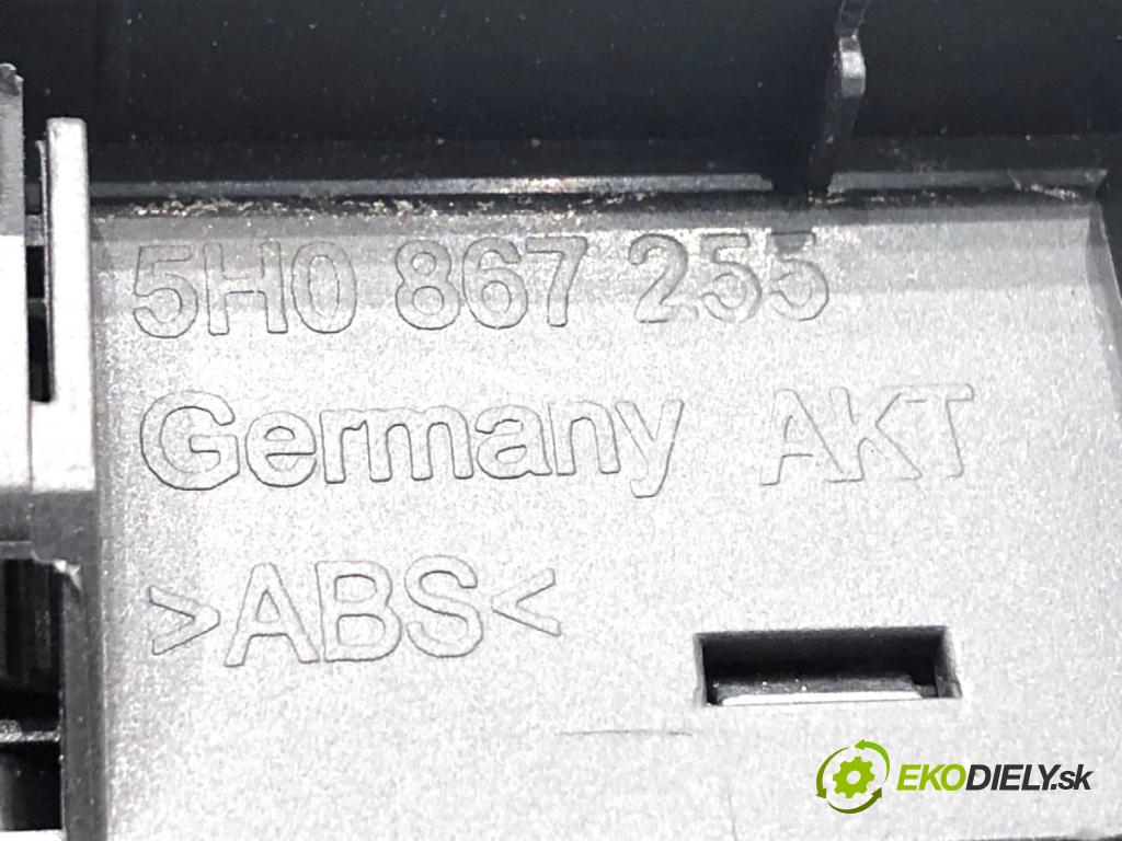 VW GOLF VIII liftback 2022 110 kW 1.5 TSI 1495 Prepínač okien 5G0959857E (Prepínacie páčky pod volantom)