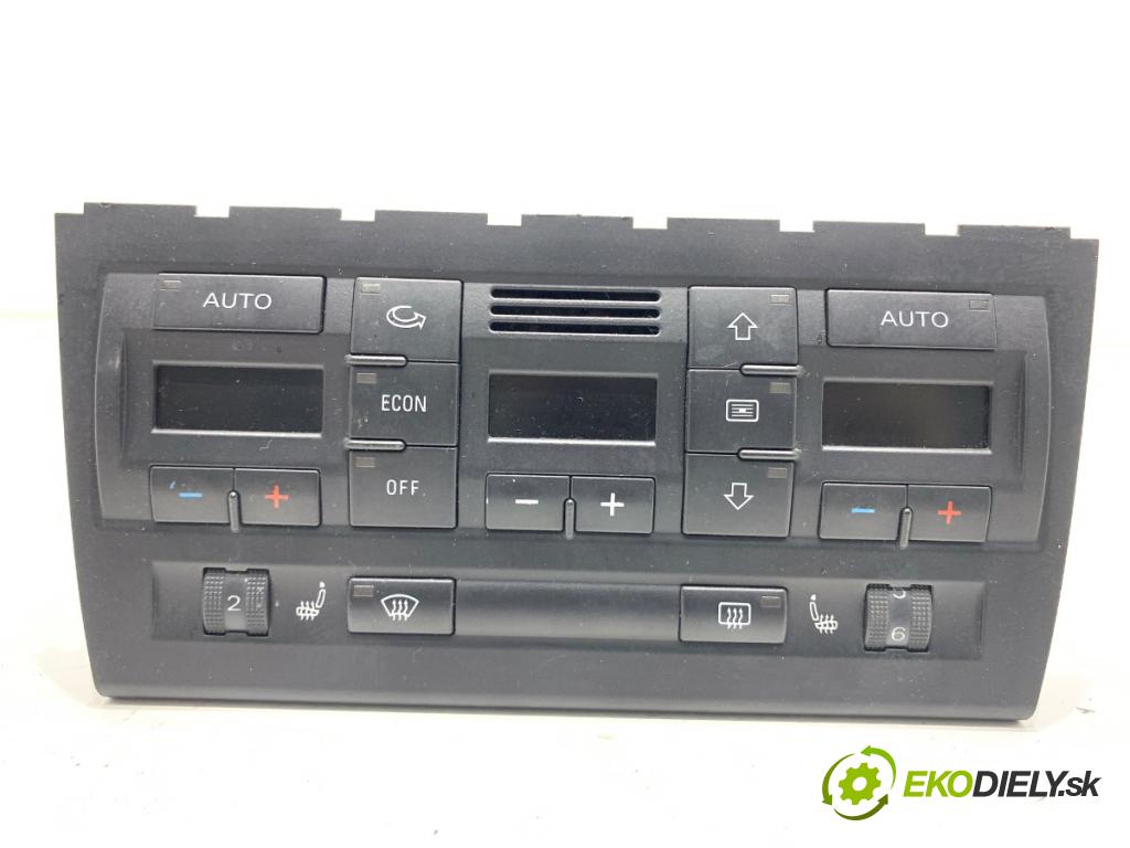 AUDI A4 B7 Kombi 2007 125 kW 2.0 TDI 1968 Panel ovládania kúrenia 8E0820043BM (Prepínacie páčky pod volantom)