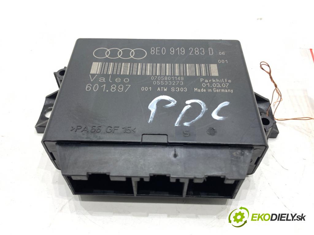 AUDI A4 B7 Kombi 2007 125 kW 2.0 TDI 1968 Modul PDC 8E0919283D (Riadiaca jednotka ostatné)