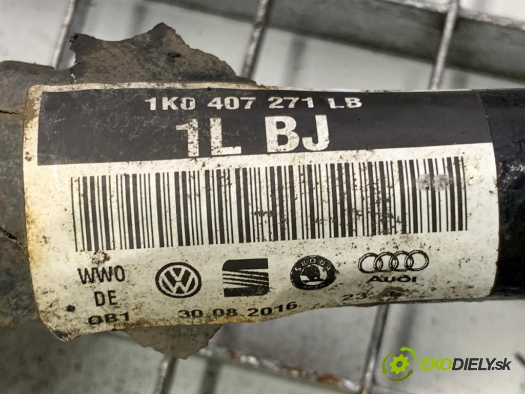 VW GOLF VII liftback 2016 81 kW 1.6 TDI 1598 Poloos ľavy predný 1K0407271LB
