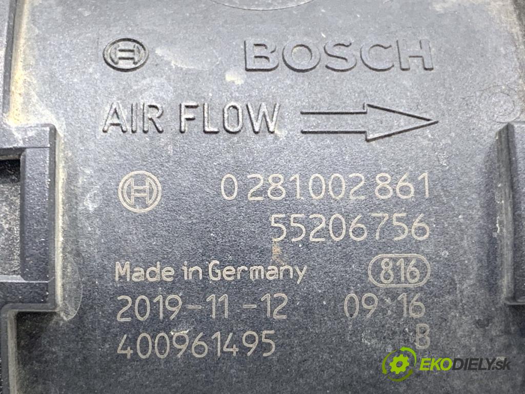 ALFA ROMEO 159 sedan 2008 110 kW 1.9 JTDM 16V (939AXC1B, 939AXC12) 1910 Váha vzduchu 0281002861 (Váha vzduchu)