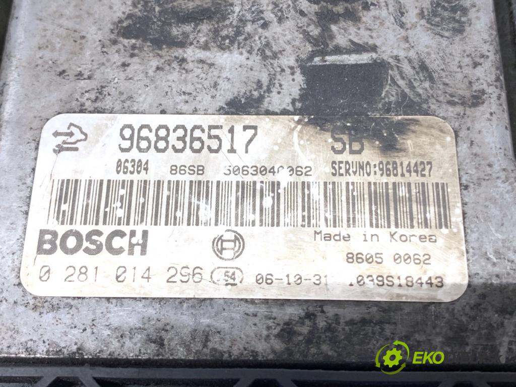 CHEVROLET CAPTIVA SUV 2007 110 kW 2.0 AWD 1991 riadiaca jednotka Motor 96836517 (Riadiaca jednotka)