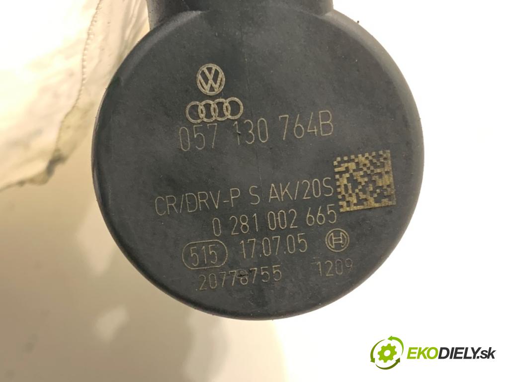 AUDI A6 C6 sedan 2005 132 kW 2.7 TDI quattro 2698 Regulátor tlaku paliva 057130764B (Palivový systém ostatné)