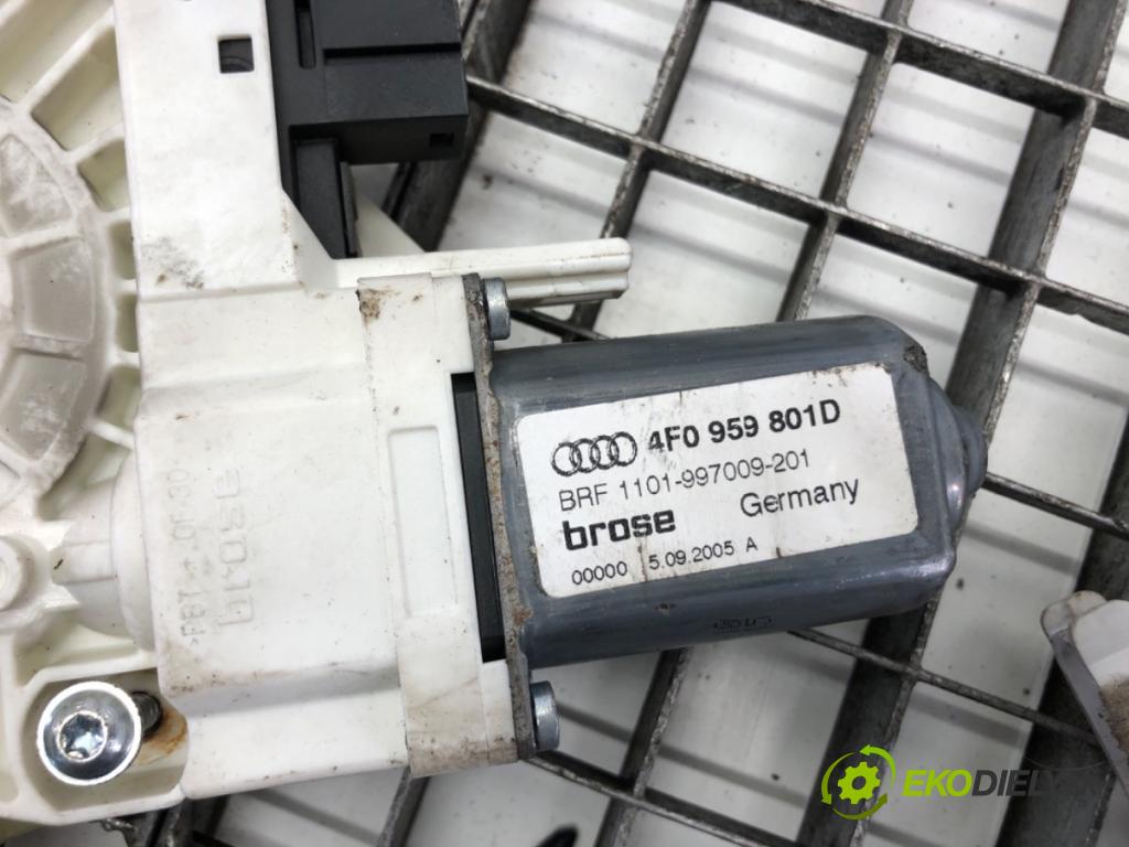 AUDI A6 C6 sedan 2005 132 kW 2.7 TDI quattro 2698 mechanismus okna levý přední část 4F0959801D