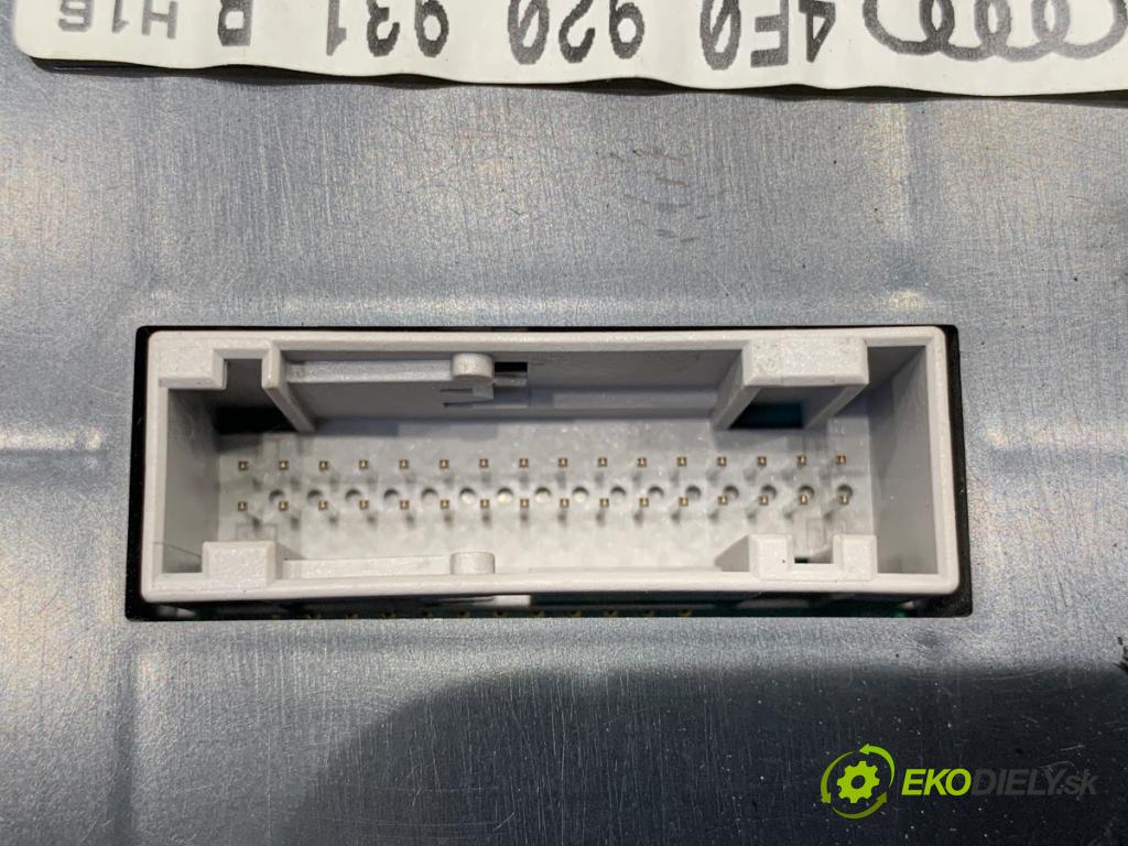 AUDI A6 C6 sedan 2005 132 kW 2.7 TDI quattro 2698 Prístrojovka 4F0920931B (Prístrojová doska)