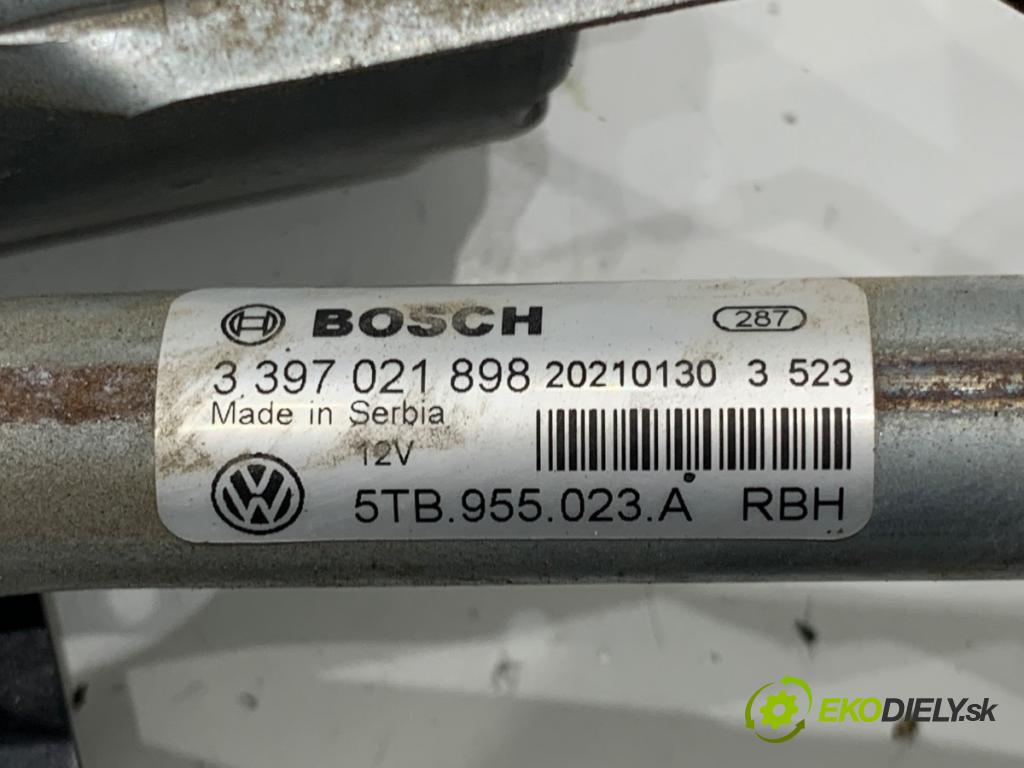 VW TOURAN nadwozie wielkoprzestrzenne (MPV) 2021 110 kW 1.5 TSI 1495 Mechanizmus stieračov predný 5TB955023A 3397021898 (Motorček stieračov predný)