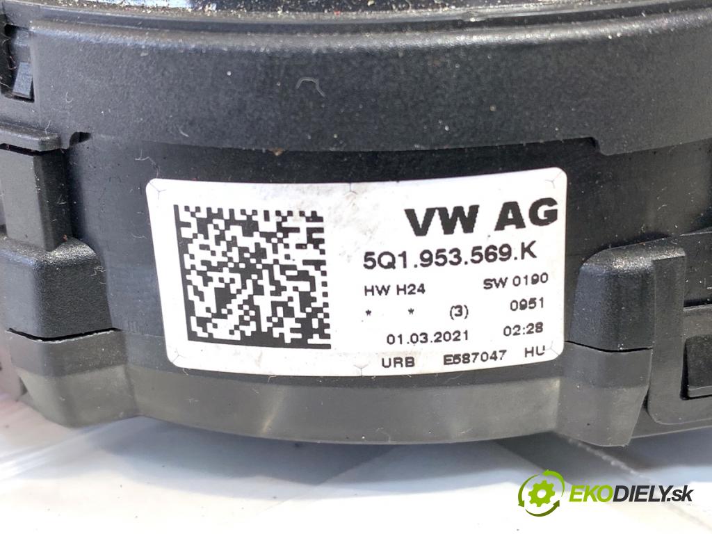 VW TOURAN nadwozie wielkoprzestrzenne (MPV) 2021 110 kW 1.5 TSI 1495 Krúžok, slimák airbag 5Q1953569K (Airbag)
