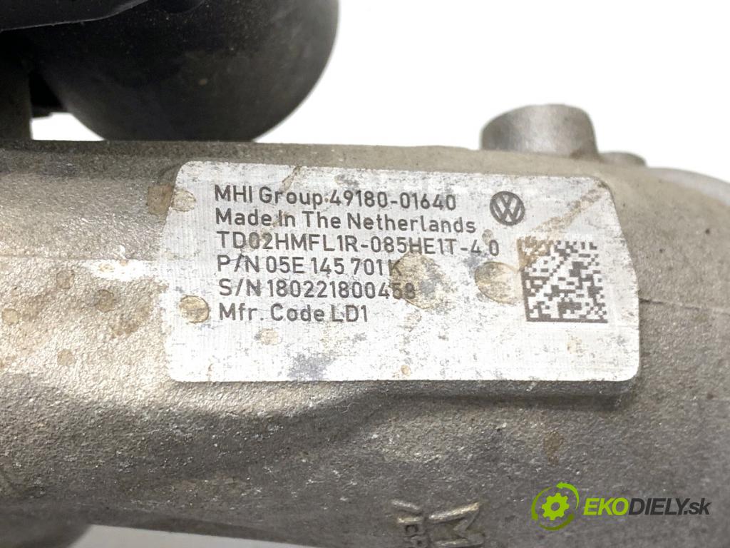 VW TOURAN nadwozie wielkoprzestrzenne (MPV) 2021 110 kW 1.5 TSI 1495 Turbodúchadlo,turbo 05E145701K (Turbodúchadlo (kompletné))