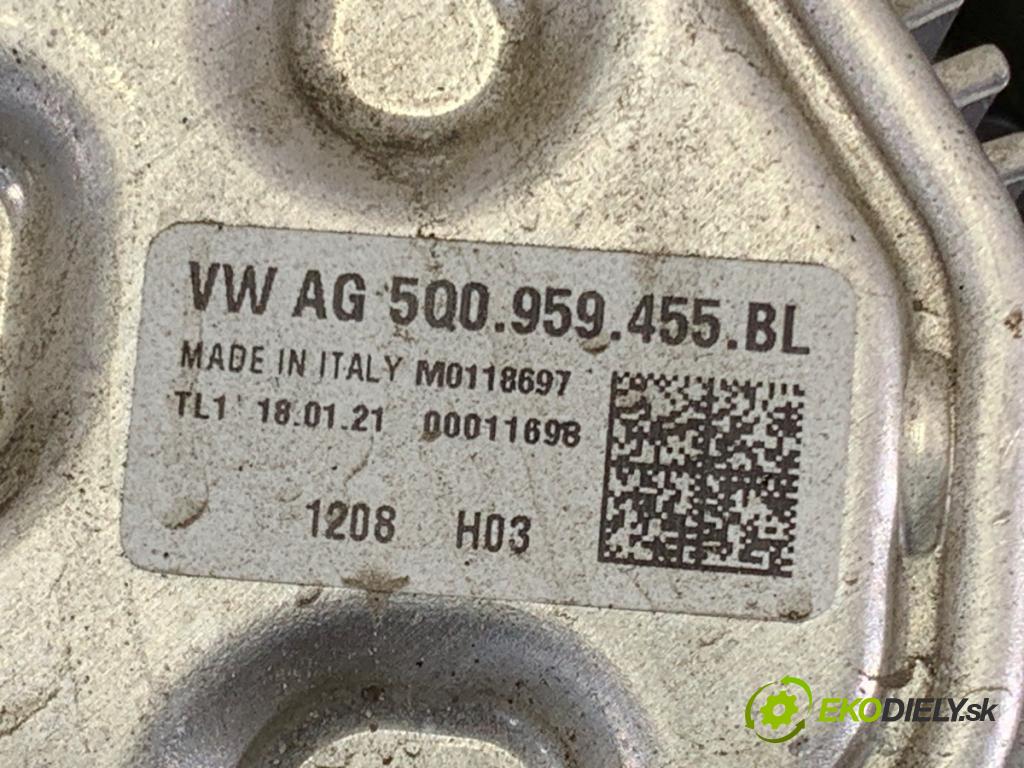 VW TOURAN nadwozie wielkoprzestrzenne (MPV) 2021 110 kW 1.5 TSI 1495 Ventilátor chladiča 5Q0959455BL (Ventilátor)
