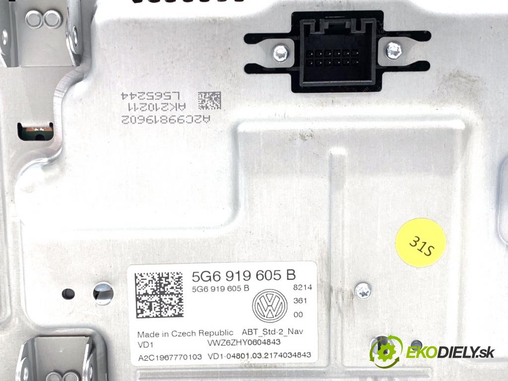 VW TOURAN nadwozie wielkoprzestrzenne (MPV) 2021 110 kW 1.5 TSI 1495 Dislpej 5G6919605B (Prístrojová doska)
