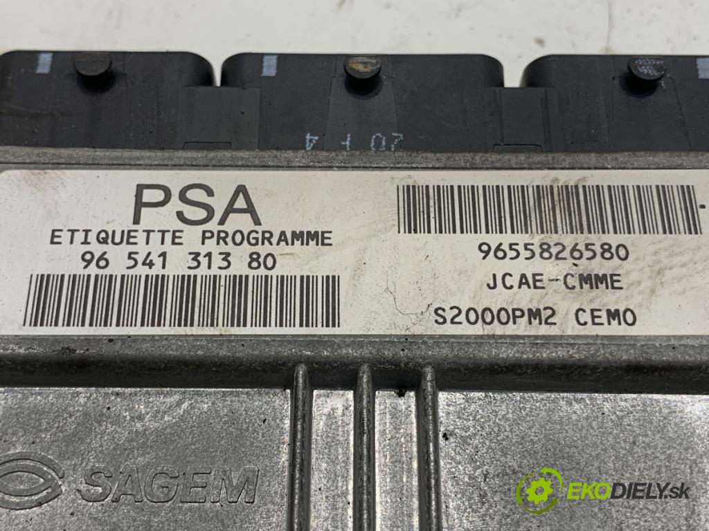 PEUGEOT 407 sedan 2004 85 kW 1.8 (6D6FZB) 1749 riadiaca jednotka Motor 9654131380 (Riadiaca jednotka)