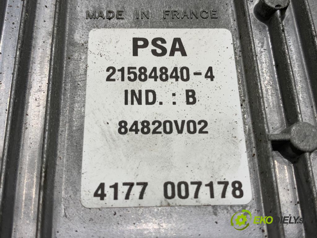 PEUGEOT 407 sedan 2004 85 kW 1.8 (6D6FZB) 1749 riadiaca jednotka Motor 9654131380 (Riadiaca jednotka)