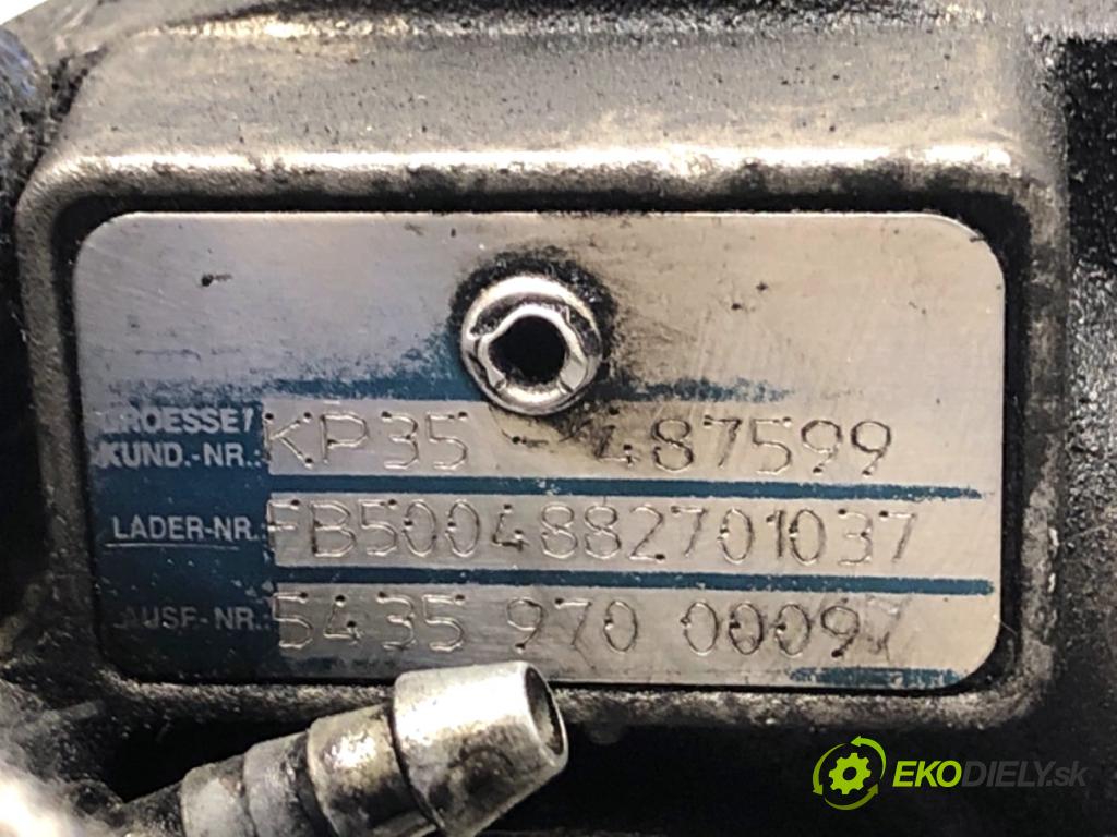 FORD FIESTA MK6 liftback 2003 50 kW 1.4 TDCi 1399 Turbodúchadlo,turbo 54359700009 (Turbodúchadlo (kompletné))