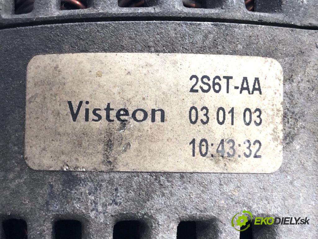 FORD FIESTA MK6 liftback 2003 50 kW 1.4 TDCi 1399 Alternátor 2S6T-AA (Alternátor)