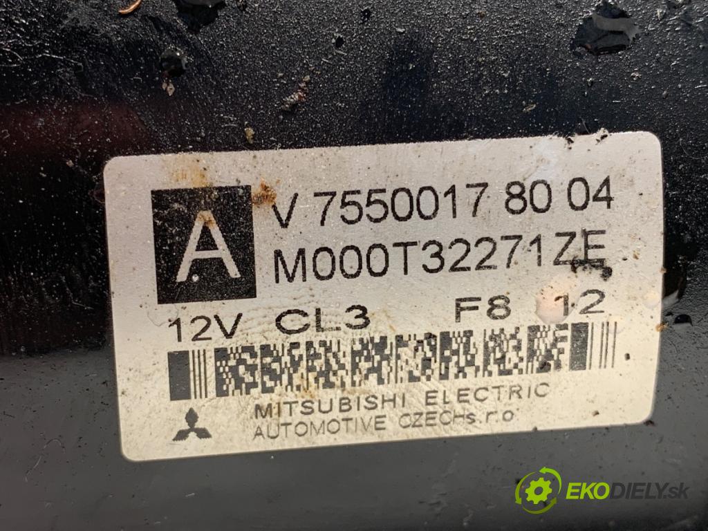 CITROEN C4 PICASSO I nadwozie wielkoprzestrzenne (MPV) 2007 80 kW 1.6 HDi 1560 Štartér M000T32271ZE (Štartér)