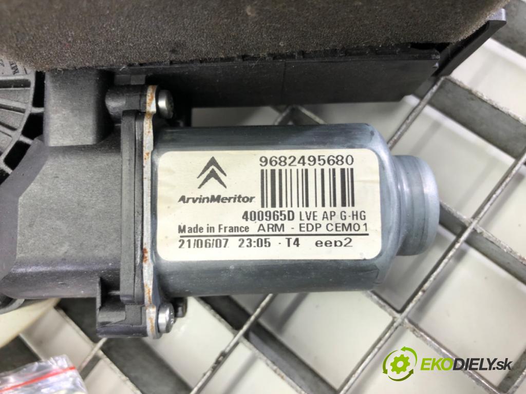 CITROEN C4 PICASSO I nadwozie wielkoprzestrzenne (MPV) 2007 80 kW 1.6 HDi 1560 mechanismus okna levý přední část 9682495680