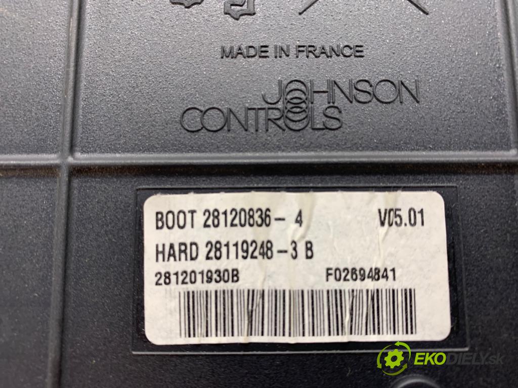 CITROEN C4 PICASSO I nadwozie wielkoprzestrzenne (MPV) 2007 80 kW 1.6 HDi 1560 Modul BSI 96640590800R (Poistková skrinka)