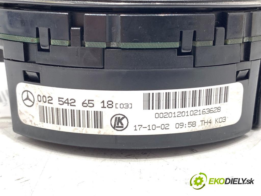 MERCEDES-BENZ W168 liftback 2002 66 kW A 170 CDI (168.008) 1689 Krúžok, slimák airbag 0025426518 (Airbag)