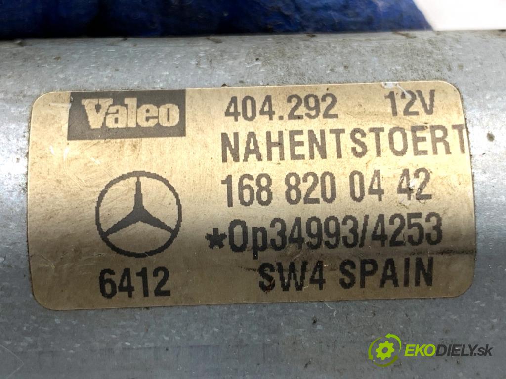 MERCEDES-BENZ W168 liftback 2002 66 kW A 170 CDI (168.008) 1689 motor stěračů zadní část 1688200442