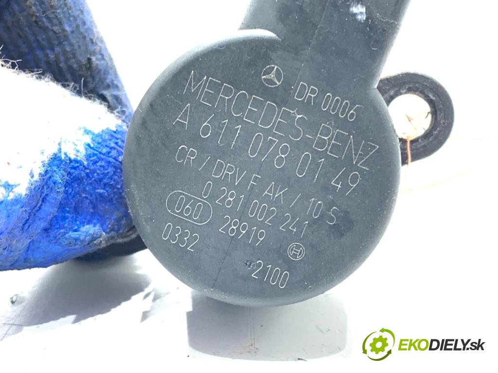 MERCEDES-BENZ W168 liftback 2002 66 kW A 170 CDI (168.008) 1689 Regulátor tlaku paliva A6110780149 (Palivový systém ostatné)