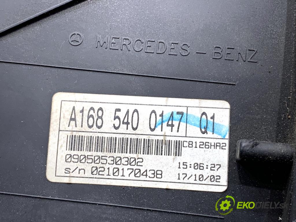 MERCEDES-BENZ W168 liftback 2002 66 kW A 170 CDI (168.008) 1689 Prístrojovka A1685400147 (Prístrojová doska)