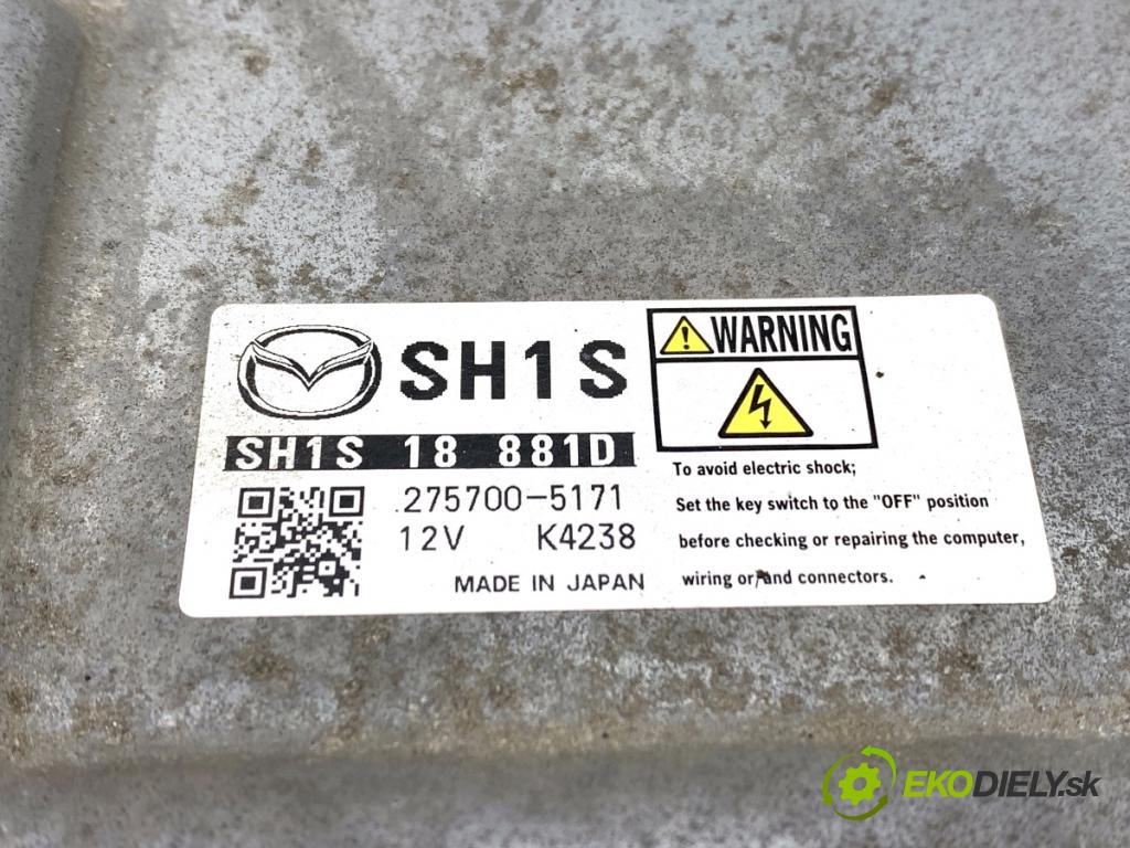 MAZDA 6 GJ Kombi 2013 110 kW 2.2 D 2191 riadiaca jednotka Motor SH1S18881D (Riadiaca jednotka)