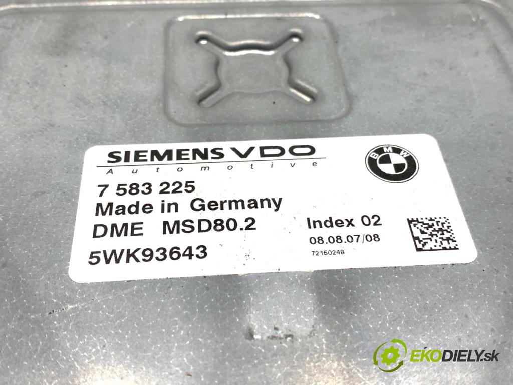 BMW E92 coupe 2007 125 kW 320 i 1995 riadiaca jednotka Motor 7583225 (Riadiaca jednotka)