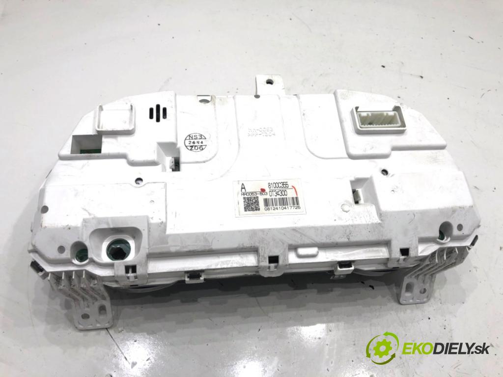 MITSUBISHI ASX SUV 2014 110 kW 1.8 DI-D 4WD 1798 prístrojovka 8100C355 (Přístrojové desky, displeje)