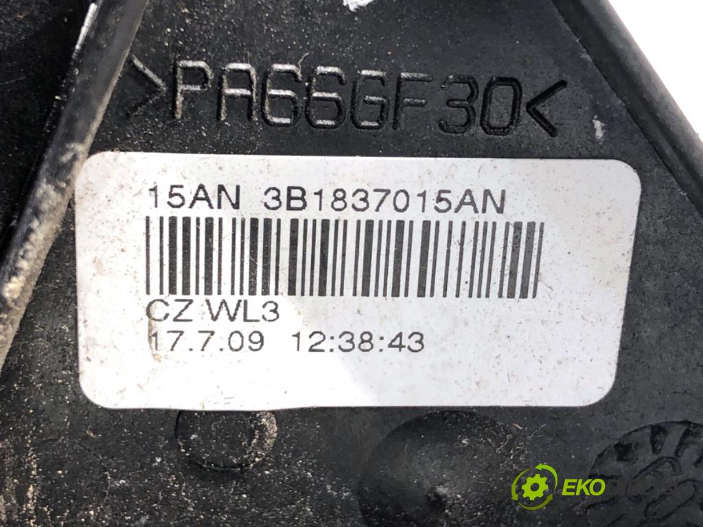 SKODA FABIA II liftback 2010 44 kW 1.2 1198 zámok dveře levý přední část 3B1837015AN