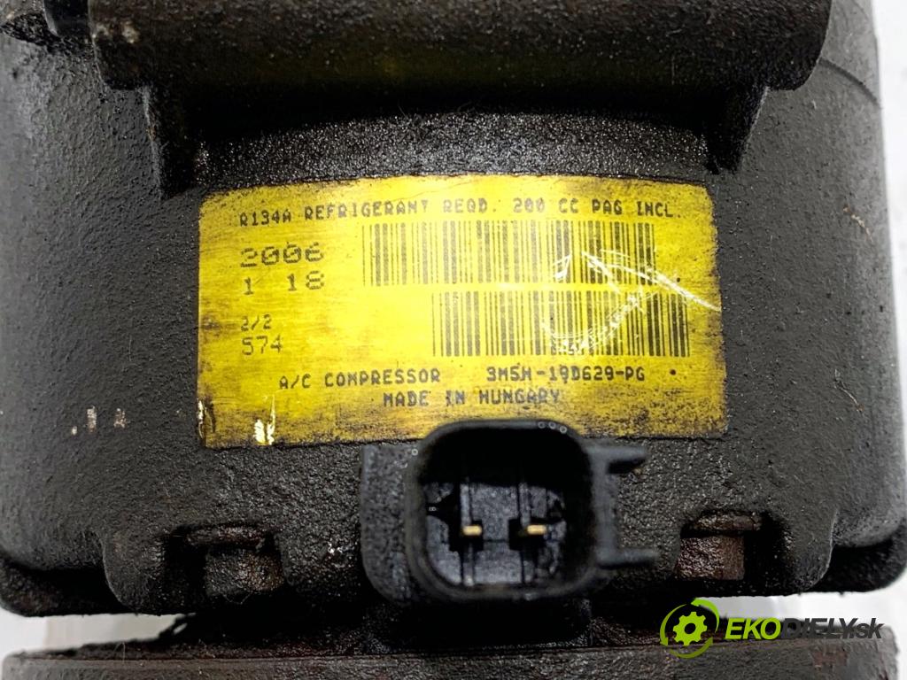 FORD FOCUS II liftback 2006 74 kW 1.6 1596 Kompresor klimatizácie 3M5H-19D629-PG (Kompresor klimatizácie)
