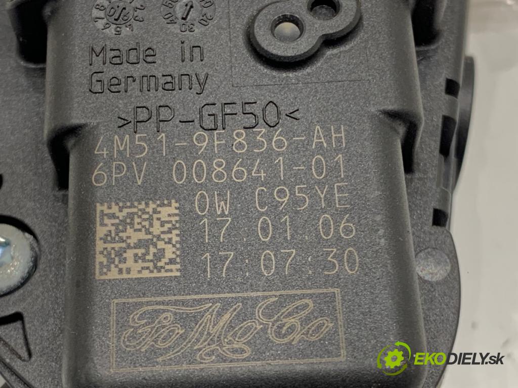 FORD FOCUS II liftback 2006 74 kW 1.6 1596 Potenciometer plynu 4M51-9F836-AH (Potenciometer plynového pedálu)