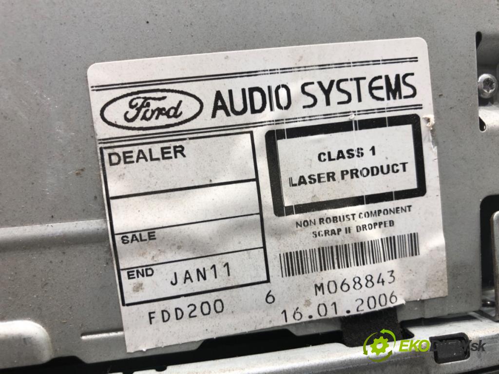 FORD MONDEO MK3 Kombi 2006 85 kW 2.0 16V TDDi / TDCi 1998 RADIO 5S7T-18C815-AE (Audio zařízení)