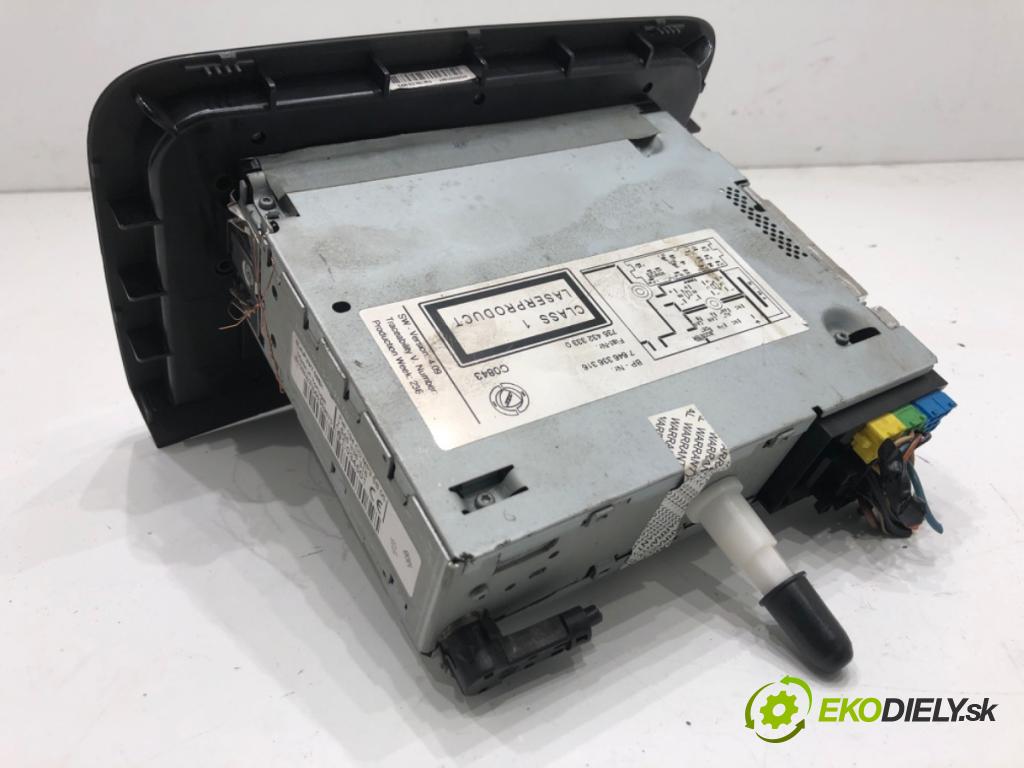 FIAT CROMA Kombi 2006 110 kW 1.9 D Multijet (194AXC1B, 194AXC12) 1910 RADIO 7646336316 (Audio zariadenie)