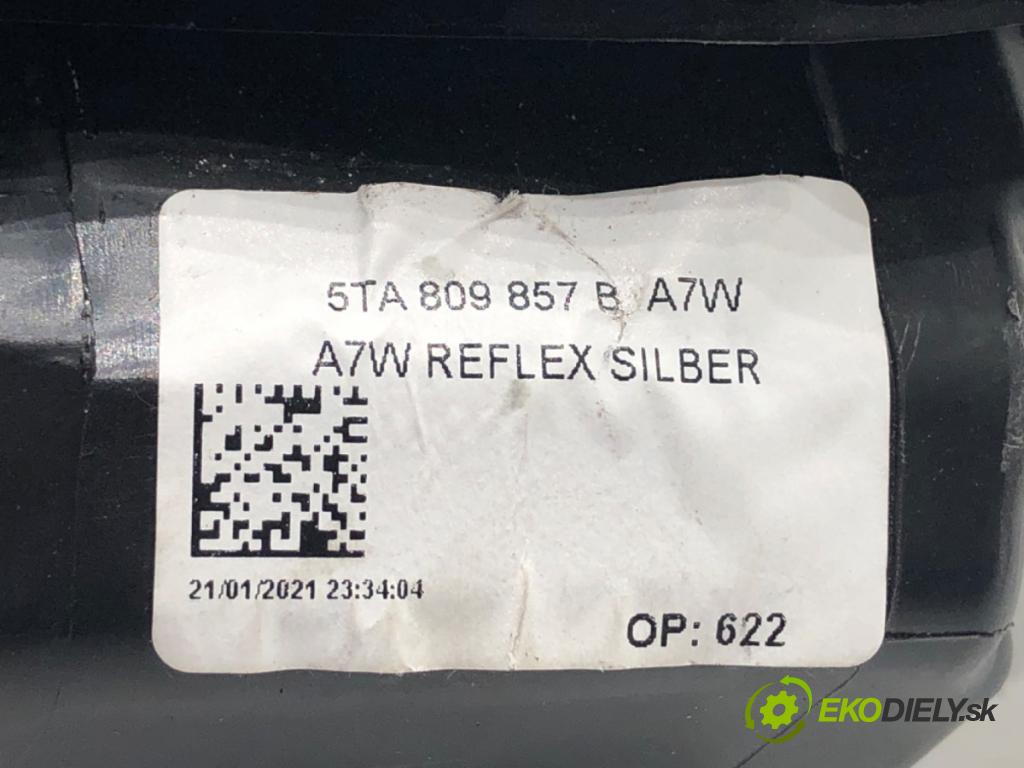 VW TOURAN nadwozie wielkoprzestrzenne (MPV) 2021 110 kW 1.5 TSI 1495 Dvierka nádrže paliva 5TA809857B (Kľučka dverí ostatné)
