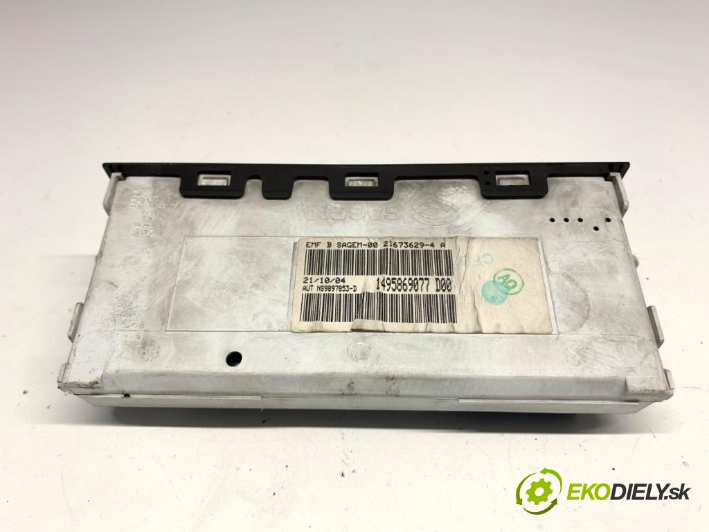 PEUGEOT 807 Nadwozie pełne/minivan 2004 79 kW 2.0 HDi (EBRHMEF) 1997 Dislpej 1495869077 (Prístrojová doska)