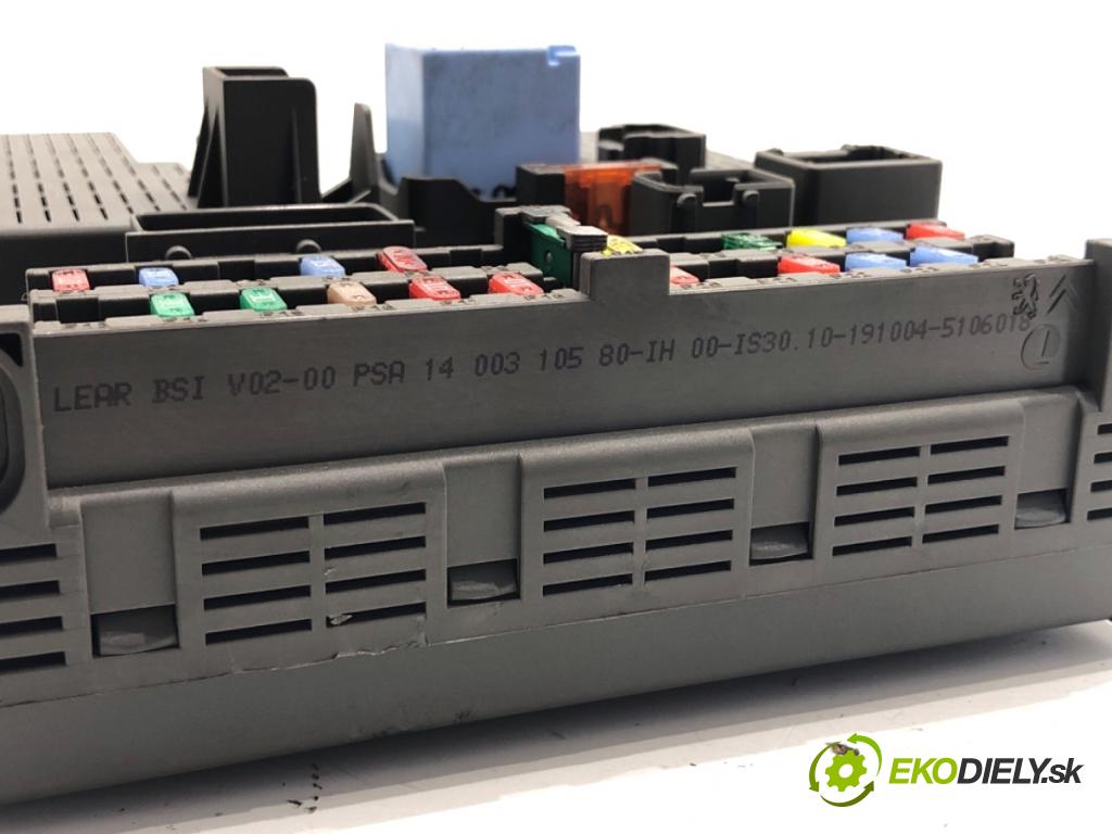 PEUGEOT 807 Nadwozie pełne/minivan 2004 79 kW 2.0 HDi (EBRHMEF) 1997 Modul BSI 1400310580 (Poistková skrinka)