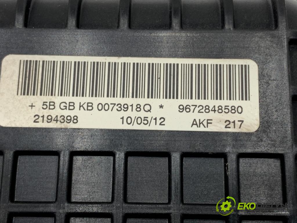 PEUGEOT 208 I liftback 2012 68 kW 1.6 HDi 1560 AirBag spolujazdca 9672848580 (Airbag)