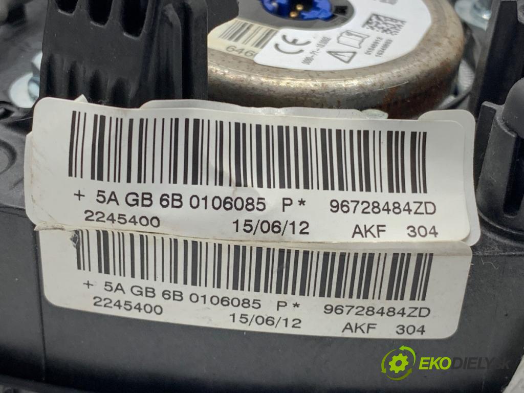 PEUGEOT 208 I liftback 2012 68 kW 1.6 HDi 1560 AirBag volantu 96728484ZD (Airbag)