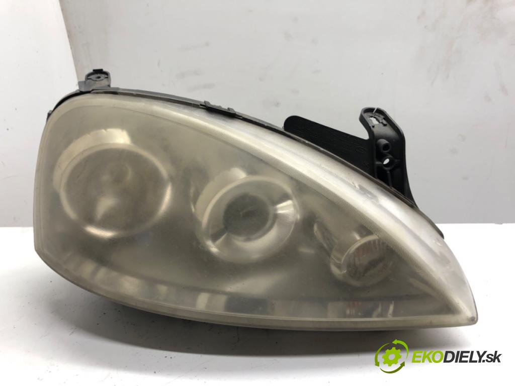 OPEL CORSA C liftback 2004 92 kW 1.8 (F08, F68) 1796 světlomet pravý přední část 