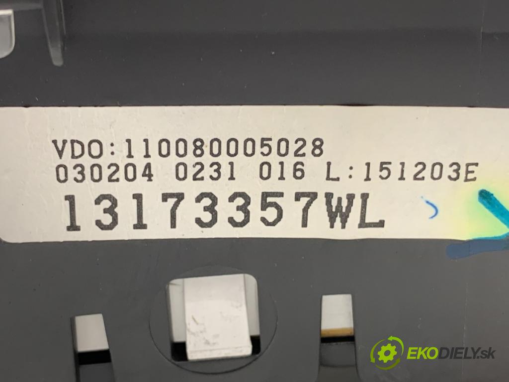 OPEL CORSA C liftback 2004 92 kW 1.8 (F08, F68) 1796 Prístrojovka 13173357WL (Prístrojová doska)