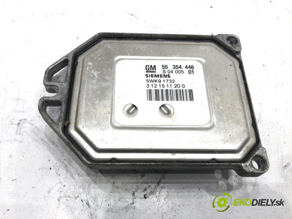 OPEL CORSA C liftback 2004 92 kW 1.8 (F08, F68) 1796 riadiaca jednotka Motor 55354446 5WK91732 (Riadiaca jednotka)