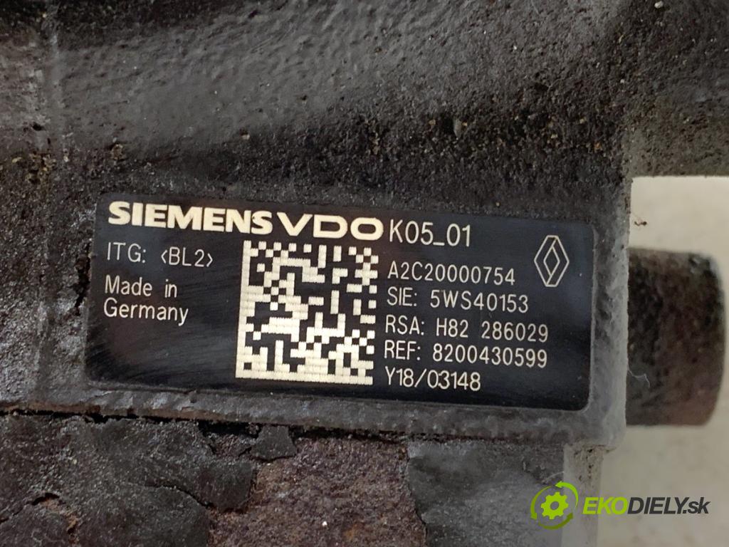 RENAULT MEGANE II Kombi 2005 78 kW 1.5 dCi (KM16, KM1E) 1461 Pumpa vstrekovacia 8200430599 (Vstrekovacie čerpadlo)