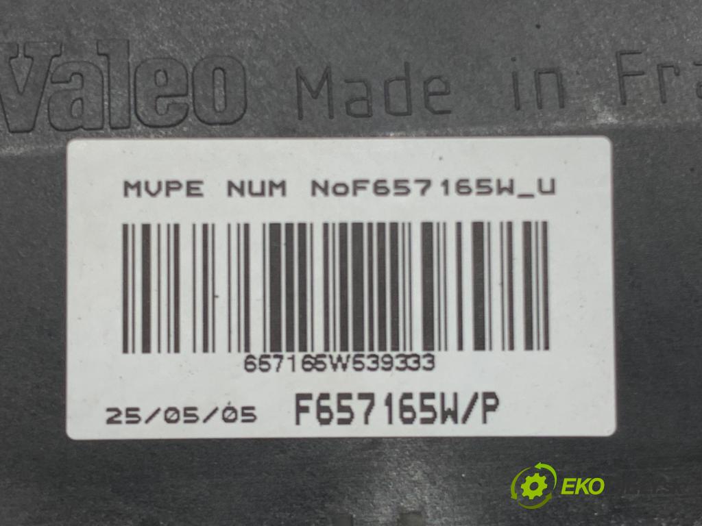 RENAULT MEGANE II Kombi 2005 78 kW 1.5 dCi (KM16, KM1E) 1461 Odpor, rezistor kúrenia vzduchu F657165W (Odpor (rezistor) kúrenia)