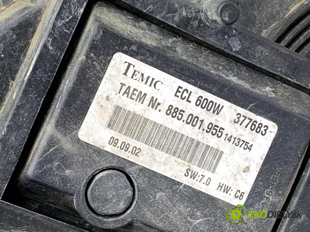 MERCEDES-BENZ W203 sedan 2000 120 kW C 200 Kompressor (203.042) 1796 Ventilátor chladiča 2035000293 (Ventilátor)