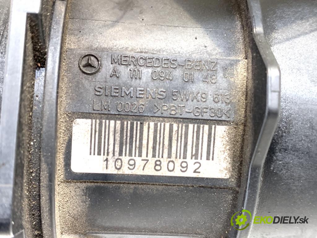 MERCEDES-BENZ W203 sedan 2000 120 kW C 200 Kompressor (203.042) 1796 Váha vzduchu 1110940148 (Váha vzduchu)