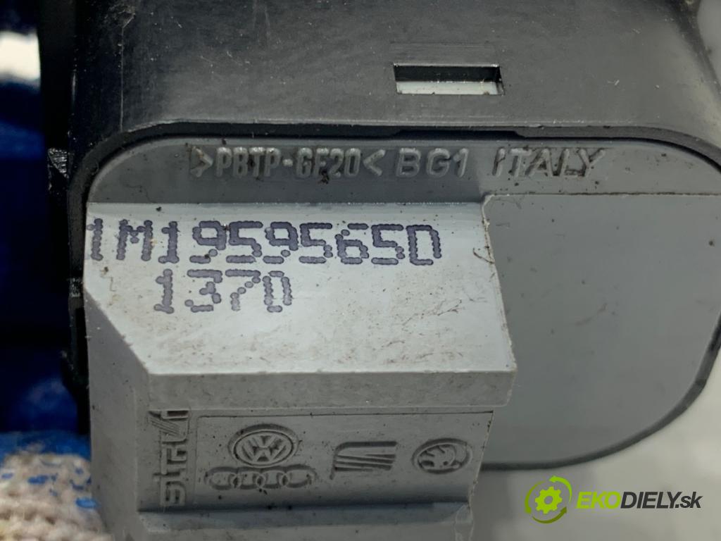 SEAT LEON I liftback 2000 66 kW 1.9 TDI 1896 Prepínač nastavenia spätných zrkadiel 1M1959565D (Prepínacie páčky pod volantom)