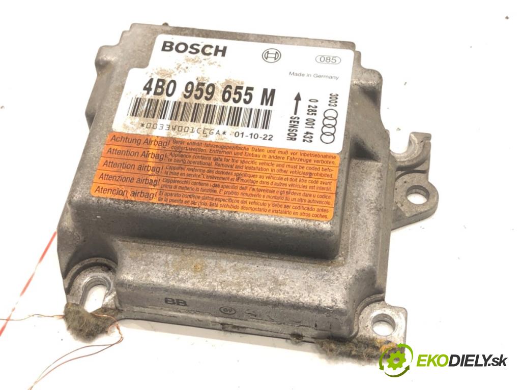 AUDI A6 C5 Kombi 2001 96 kW 1.9 TDI 1896 senzor airbag 4B0959655M (Snímače)
