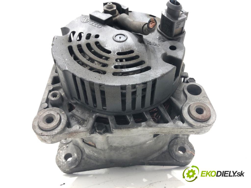 AUDI A6 C5 Kombi 2001 96 kW 1.9 TDI 1896 Alternátor 028903029R (Alternátory)