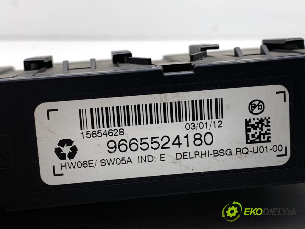 PEUGEOT 208 I liftback 2012 68 kW 1.6 HDi 1560 Modul ťažného oka 9665524180 (Riadiaca jednotka ostatné)