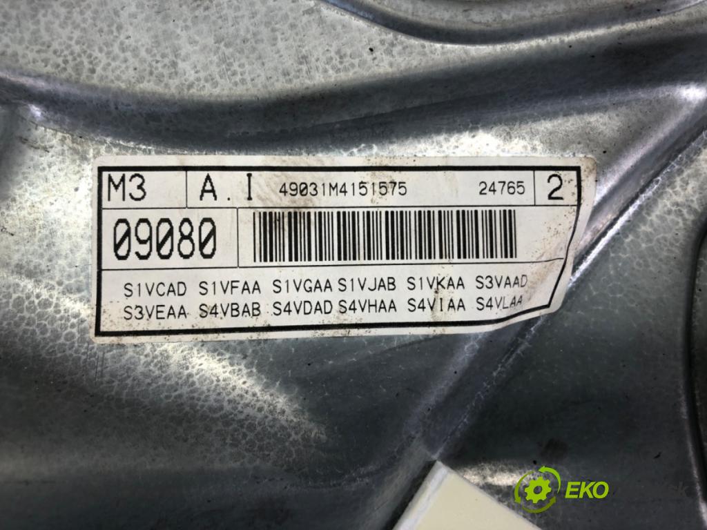 SEAT LEON I liftback 2000 66 kW 1.9 TDI 1896 mechanismus okna levý přední část 1J0959801F